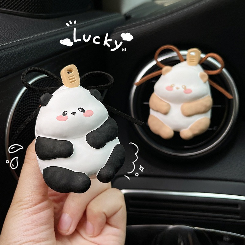 Perfume Top Fragrance - Sweet Cute Panda Doll Car Perfume