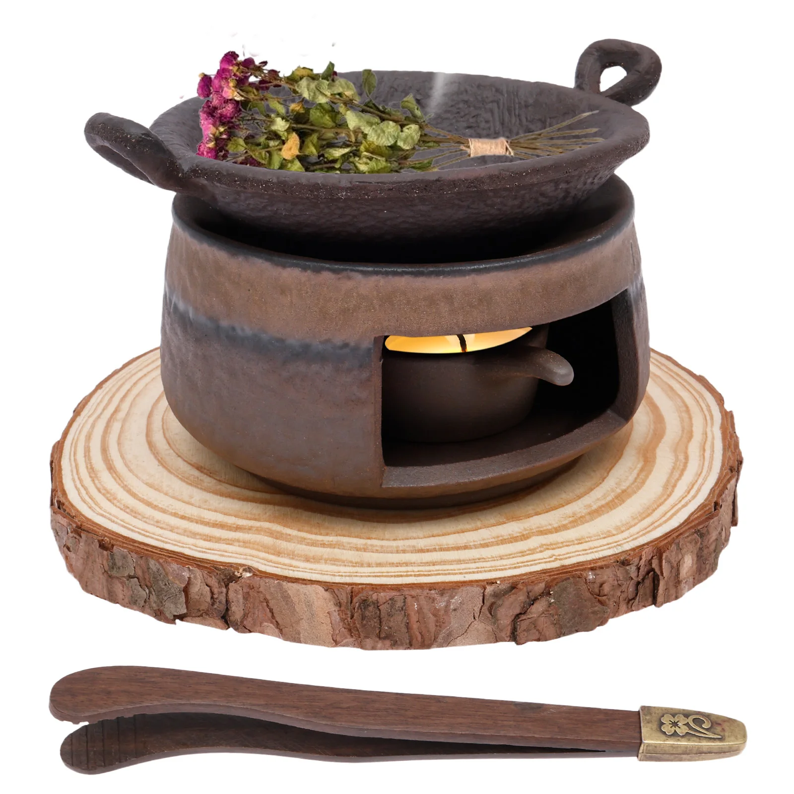 Perfume Fragrance Oils For Candles - Ceramic Aromatherapy Stove Essential Oil Burner