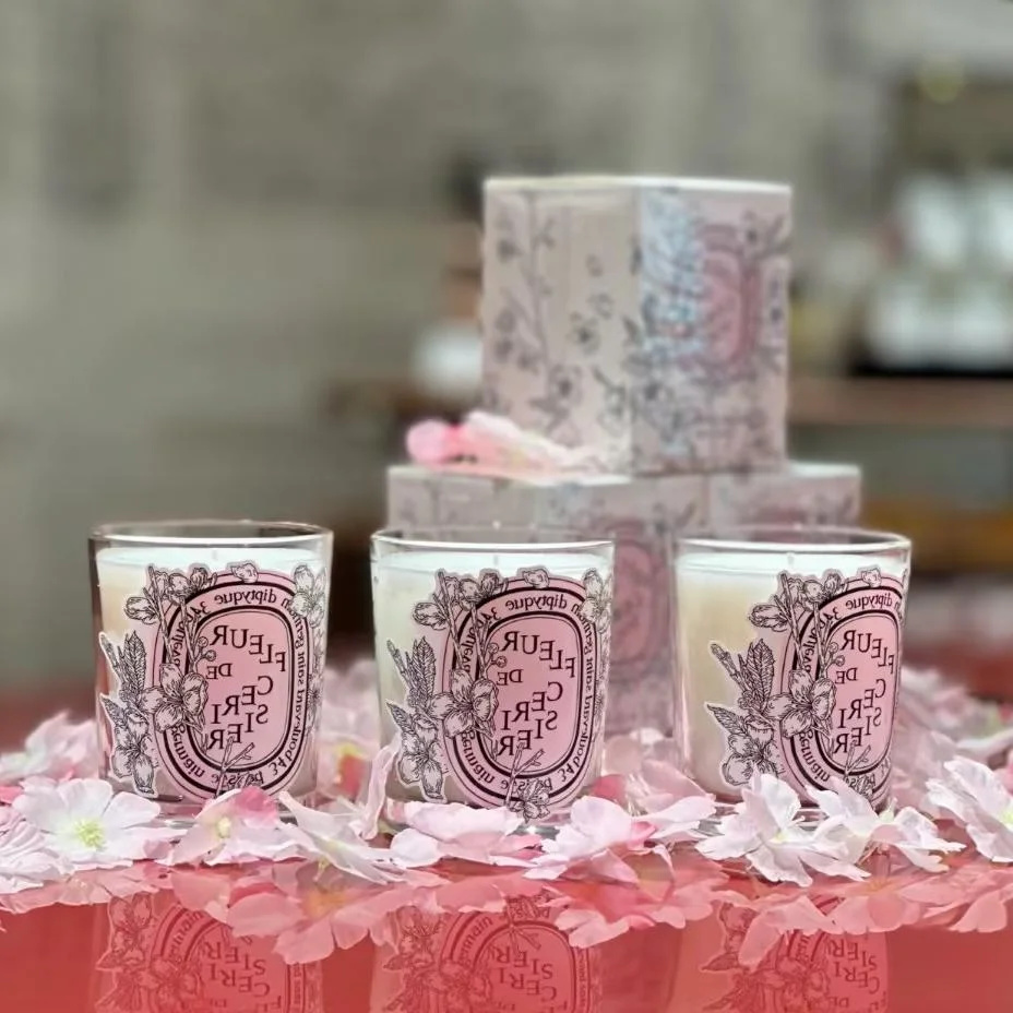 Perfume Fragrance Oils For Candles - Romantic Limited Diptyques Candles Sakura Scented