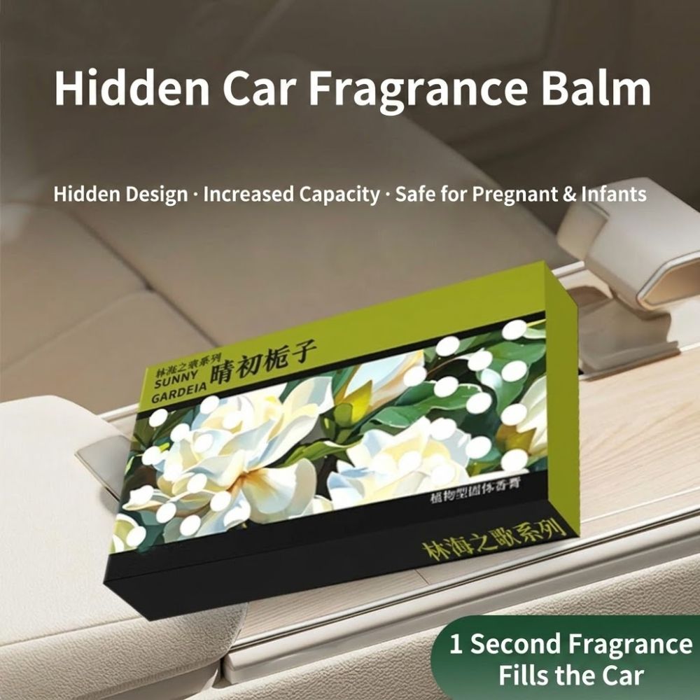 Hidden Car Solid Fragrance Col - Perfume Gardenia Fragrance บทวิจารณ์และราคา