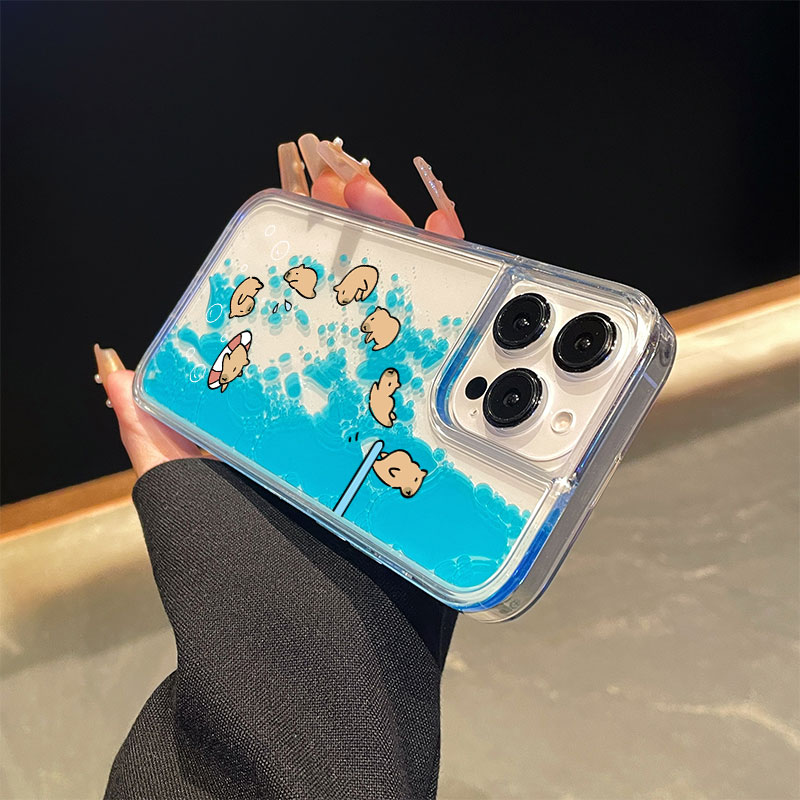 Luxury blue water Cute Capybar - Fragance X บทวิจารณ์และราคา