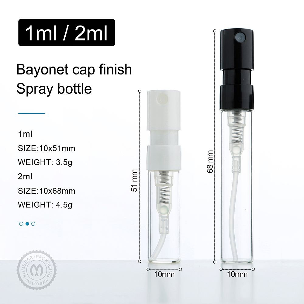 100/200pcs 1ml 2ml Bayonet Gla - Perfume Fragrance Logo บทวิจารณ์และราคา