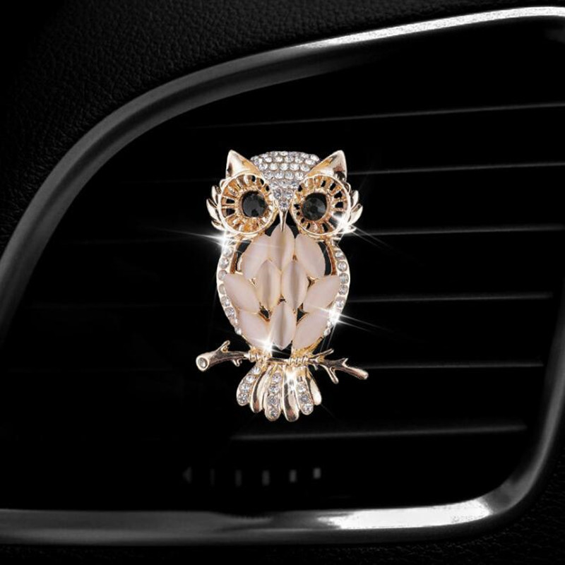 1Pcs NEW Crystal Owl Car Air F - Perfume Fragrance Outlet บทวิจารณ์และราคา
