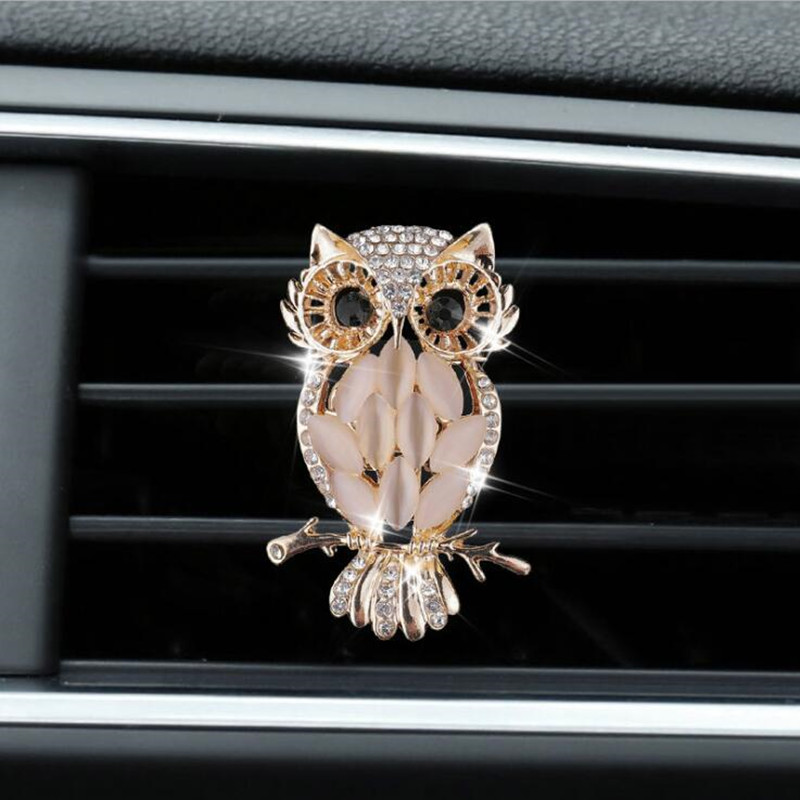 1Pcs NEW Crystal Owl Car Air F - Perfume Fragrance Outlet บทวิจารณ์และราคา
