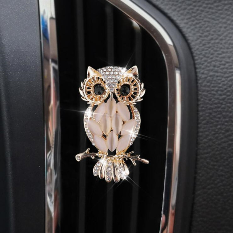 1Pcs NEW Crystal Owl Car Air F - Perfume Fragrance Outlet บทวิจารณ์และราคา
