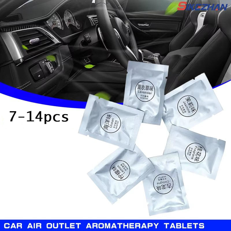 7-14pcs Car Air Outlet Aromath - Perfume Fragrance Outlet บทวิจารณ์และราคา