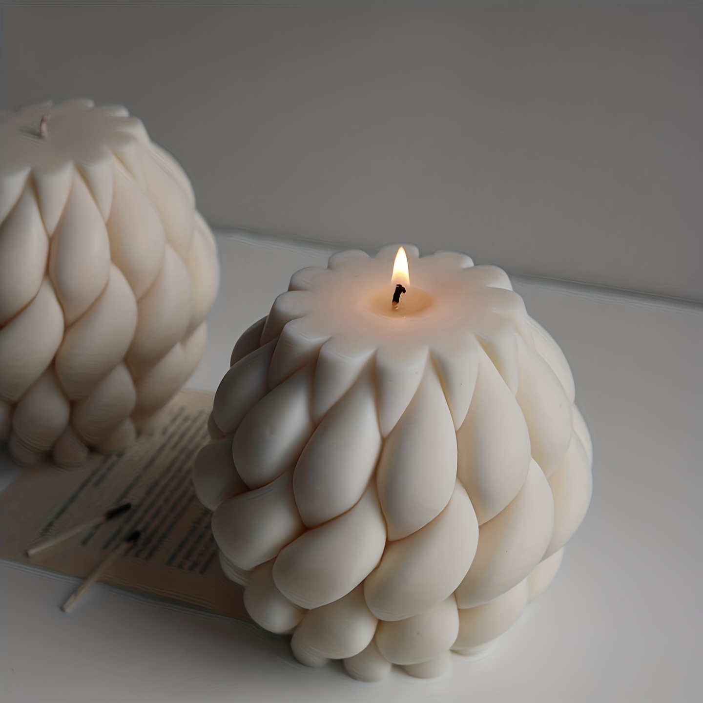 1pc Geometric Wave Twisted Can - Perfume Fragrance Oils For Candles บทวิจารณ์และราคา