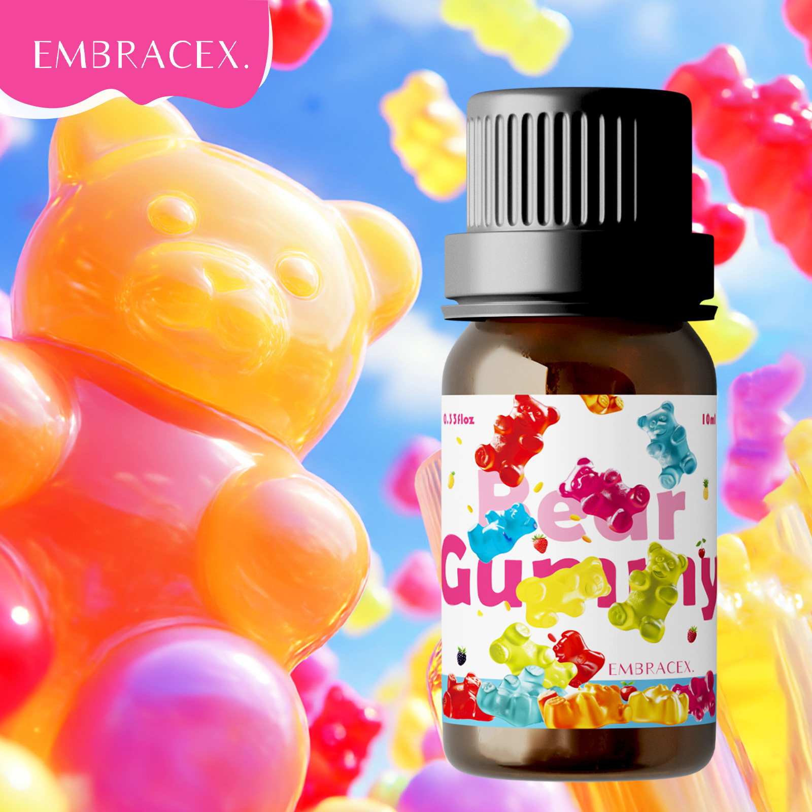 10ml Gummy Bear Fragrance oil  - Perfume Fragrance Oils For Candles บทวิจารณ์และราคา