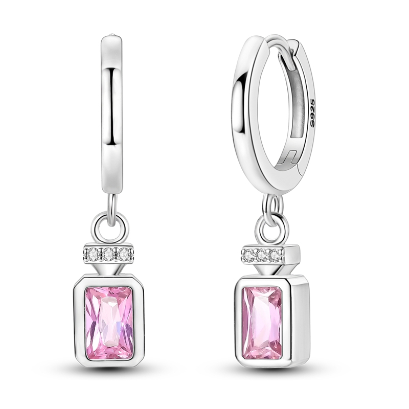 925 Sterling Silver Earrings W - Perfume Fine Fragrance บทวิจารณ์และราคา
