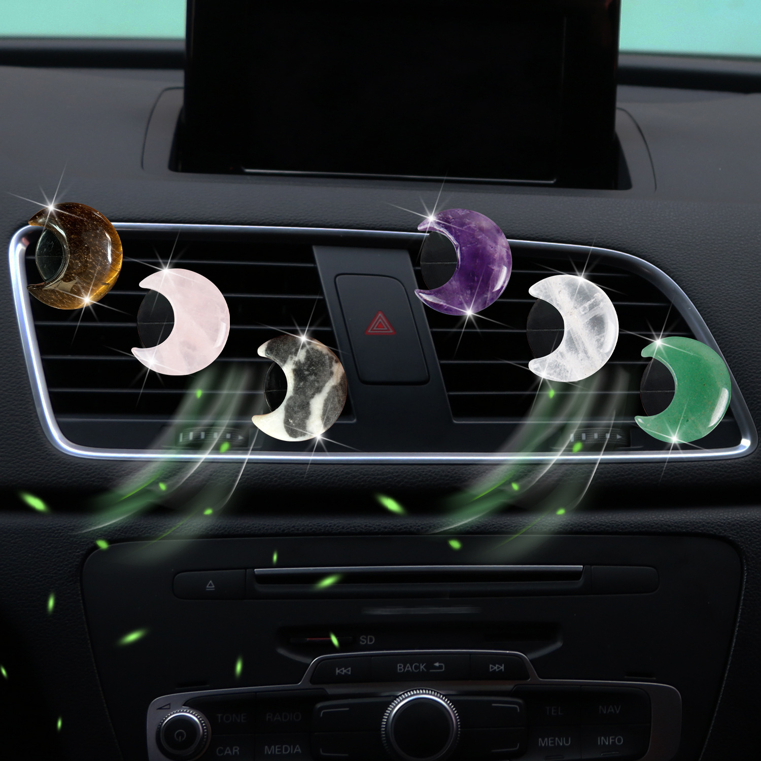 Crystal Moon Car Air Freshener - Perfume Fragrance Outlet บทวิจารณ์และราคา