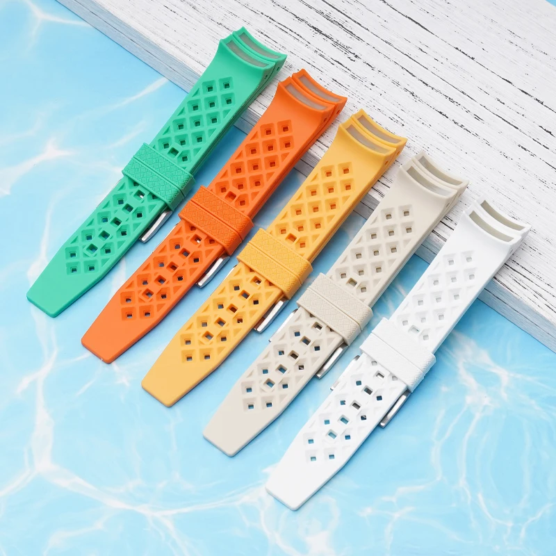 Curved End Strap for Swatch X  - Fragance X บทวิจารณ์และราคา