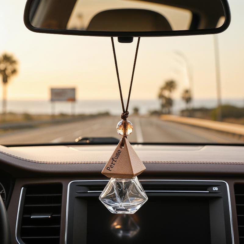 Car Hanging Perfume Bottle 1Pc - Fragrance Perfume Box บทวิจารณ์และราคา