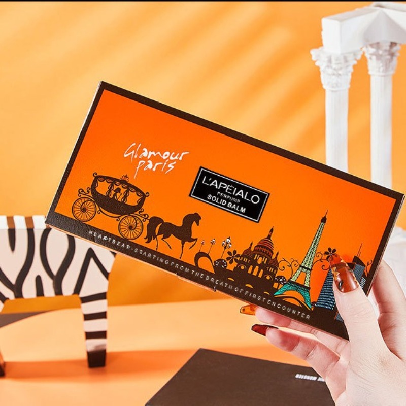 4Pcs/Box Carriage Solid Perfum - Fragrance Perfume Box บทวิจารณ์และราคา
