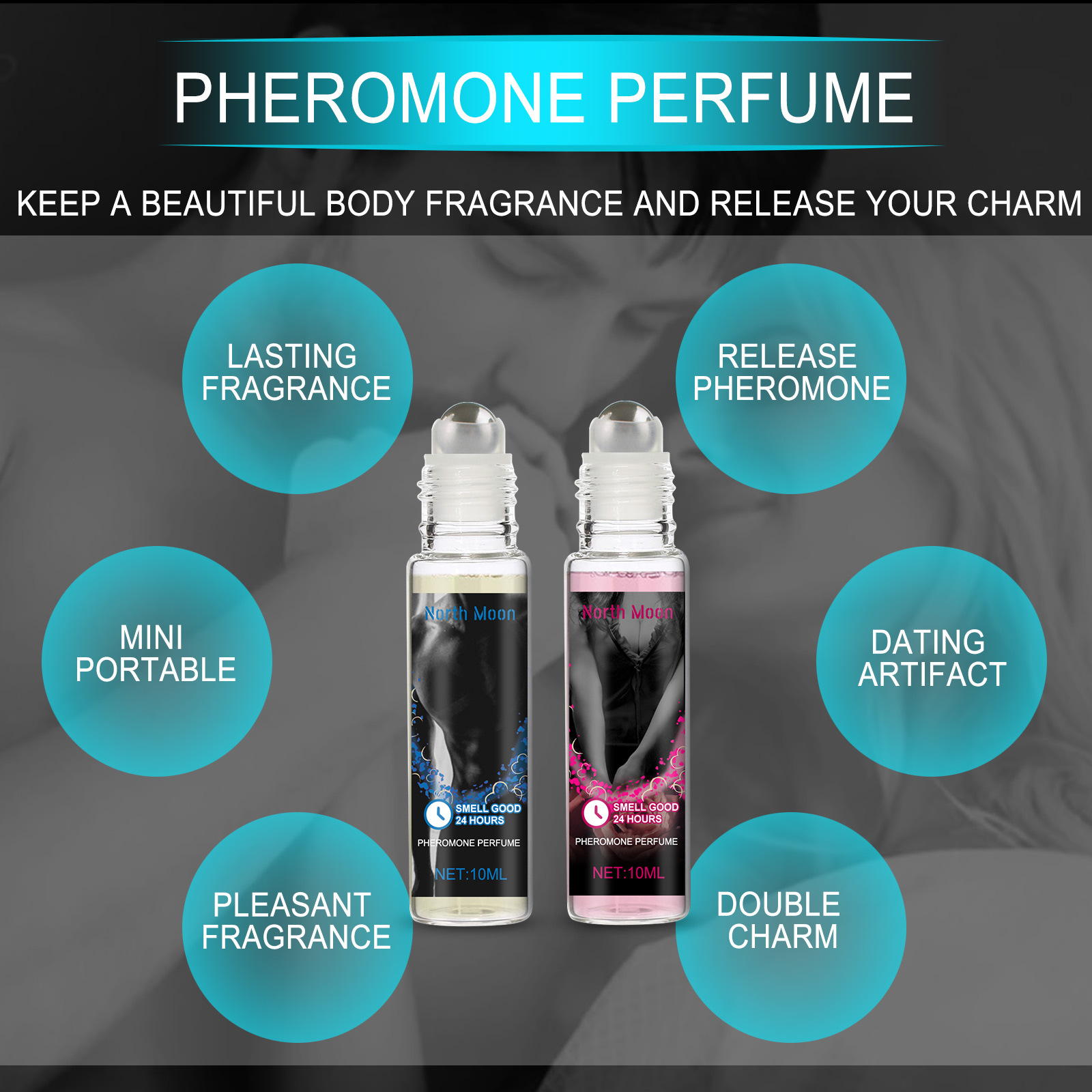 Pheromone Roll-On Perfume, Mil - Perfume Light Fragrance บทวิจารณ์และราคา