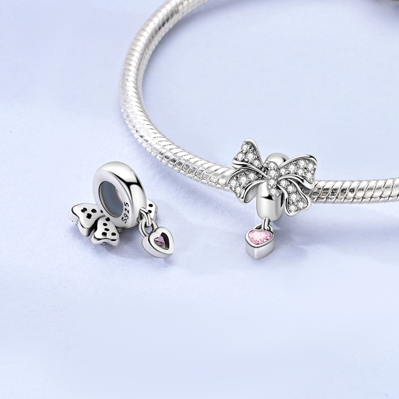 925 Sterling Silver Pink Charm - Perfume Fine Fragrance บทวิจารณ์และราคา