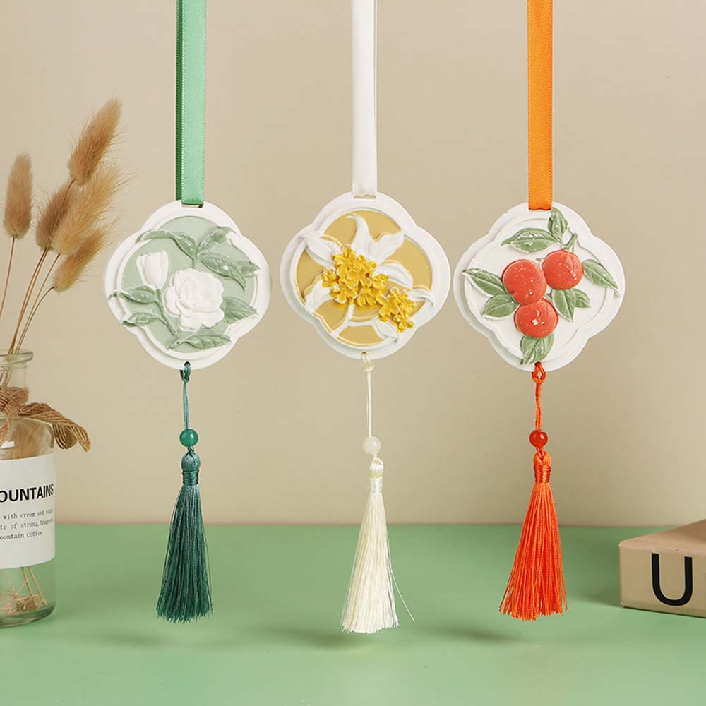 Car fragrance pendant Osmanthu - Perfume Gardenia Fragrance บทวิจารณ์และราคา