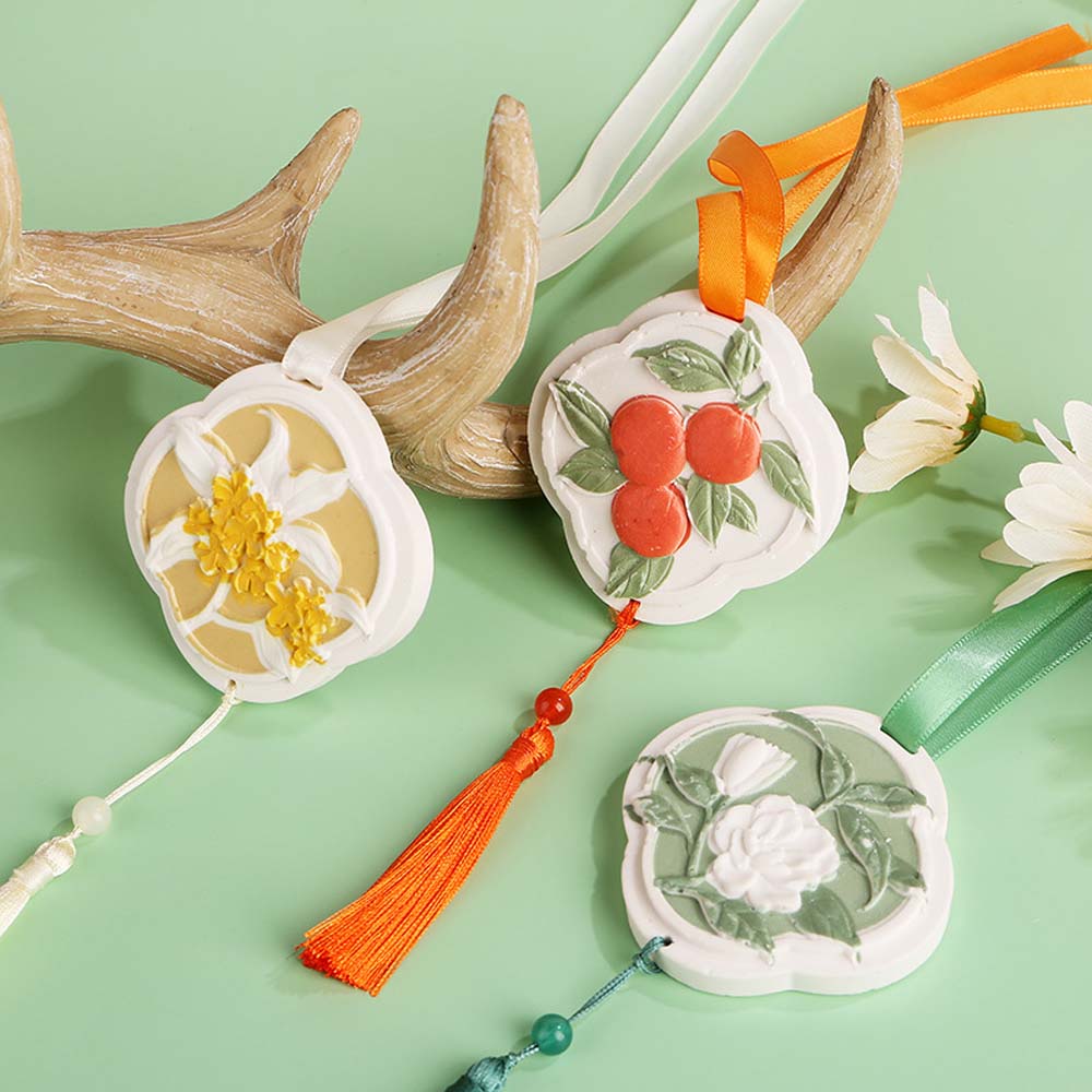 Car fragrance pendant Osmanthu - Perfume Gardenia Fragrance บทวิจารณ์และราคา