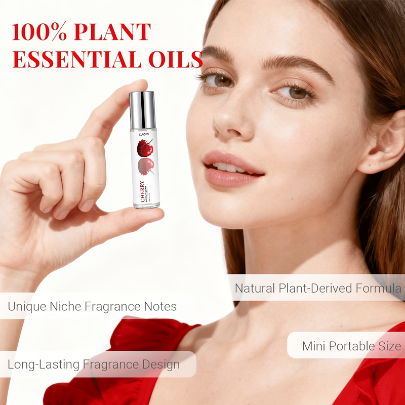 Women's Cherry-Scented Roll-On - Perfume Light Fragrance บทวิจารณ์และราคา