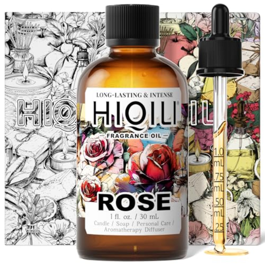 HIQILI Rose Fragrance Oil for  - Perfume Fragrance Oils For Candles บทวิจารณ์และราคา