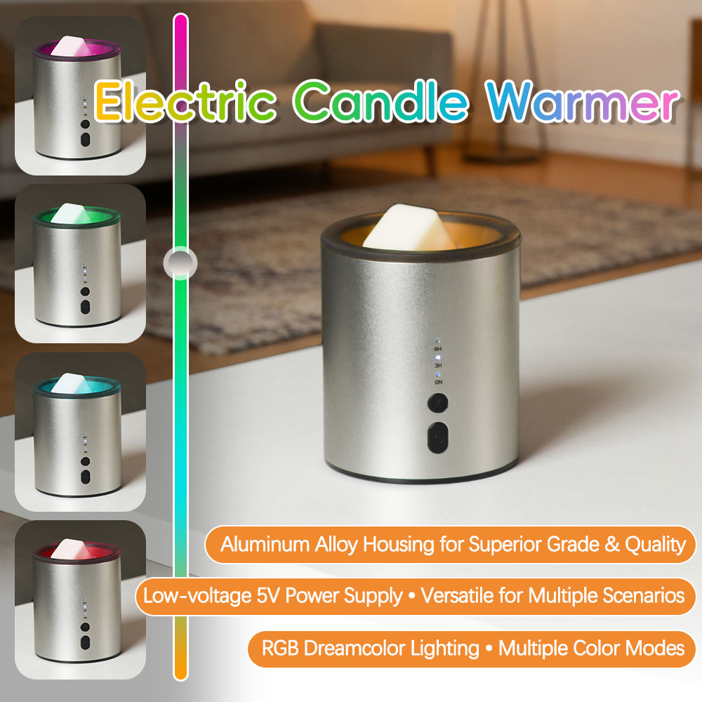 Wax Melt Heater Metal Wax Heat - Perfume Fragrance Oils For Candles บทวิจารณ์และราคา