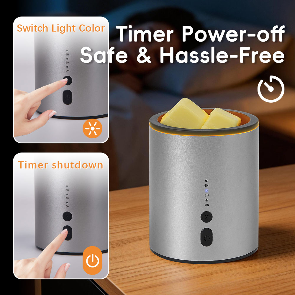 Wax Melt Heater Metal Wax Heat - Perfume Fragrance Oils For Candles บทวิจารณ์และราคา