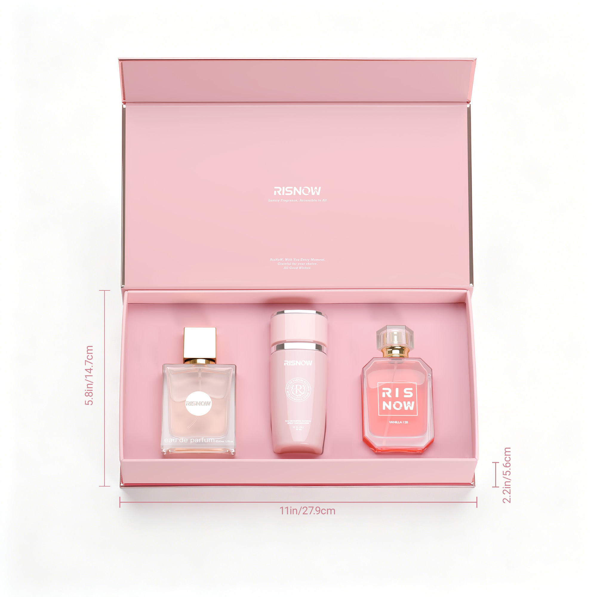 3 pcs Set Of Floral Scented Pe - Fragrance Perfume Car บทวิจารณ์และราคา