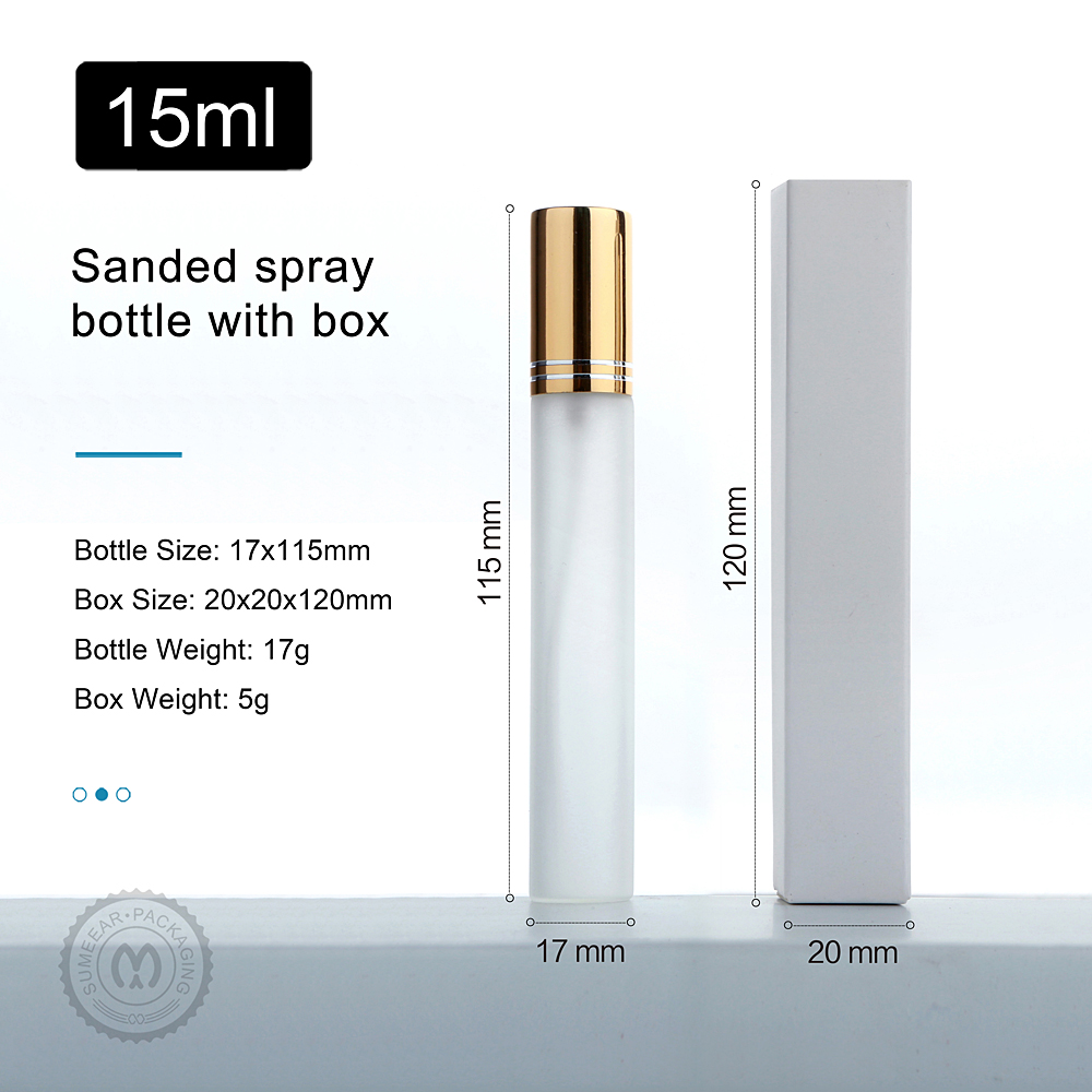 50/80Pcs 15ml Frosted Perfume  - Perfume Fragrance Logo บทวิจารณ์และราคา