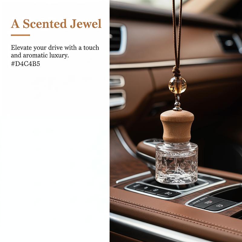 Car Hanging Perfume Bottle 1Pc - Fragrance Perfume Box บทวิจารณ์และราคา
