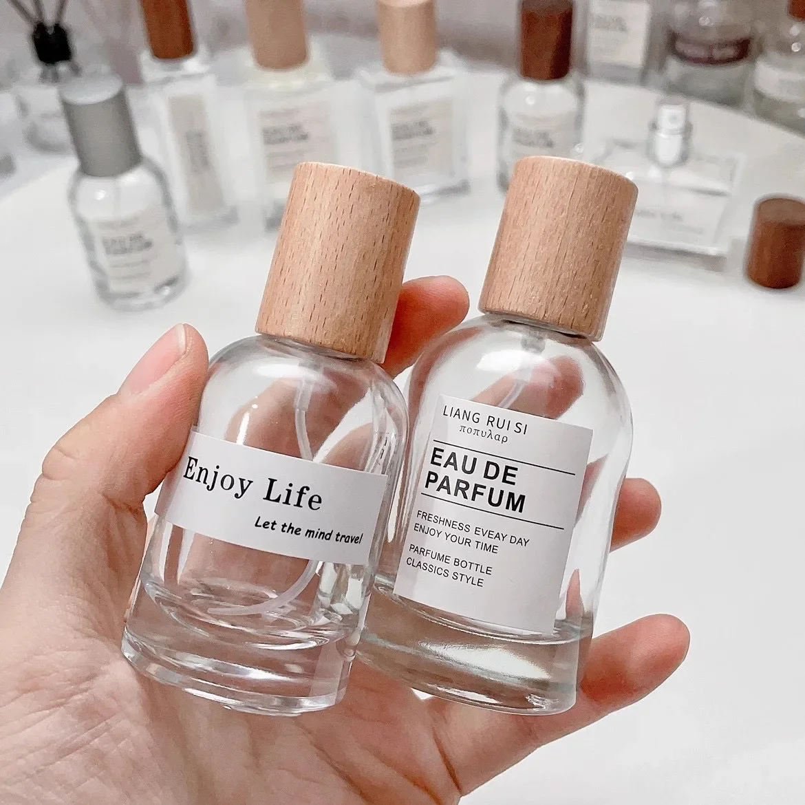 30/50ML Glass Perfume Bottle S - Perfume Imperium Fragrance World บทวิจารณ์และราคา
