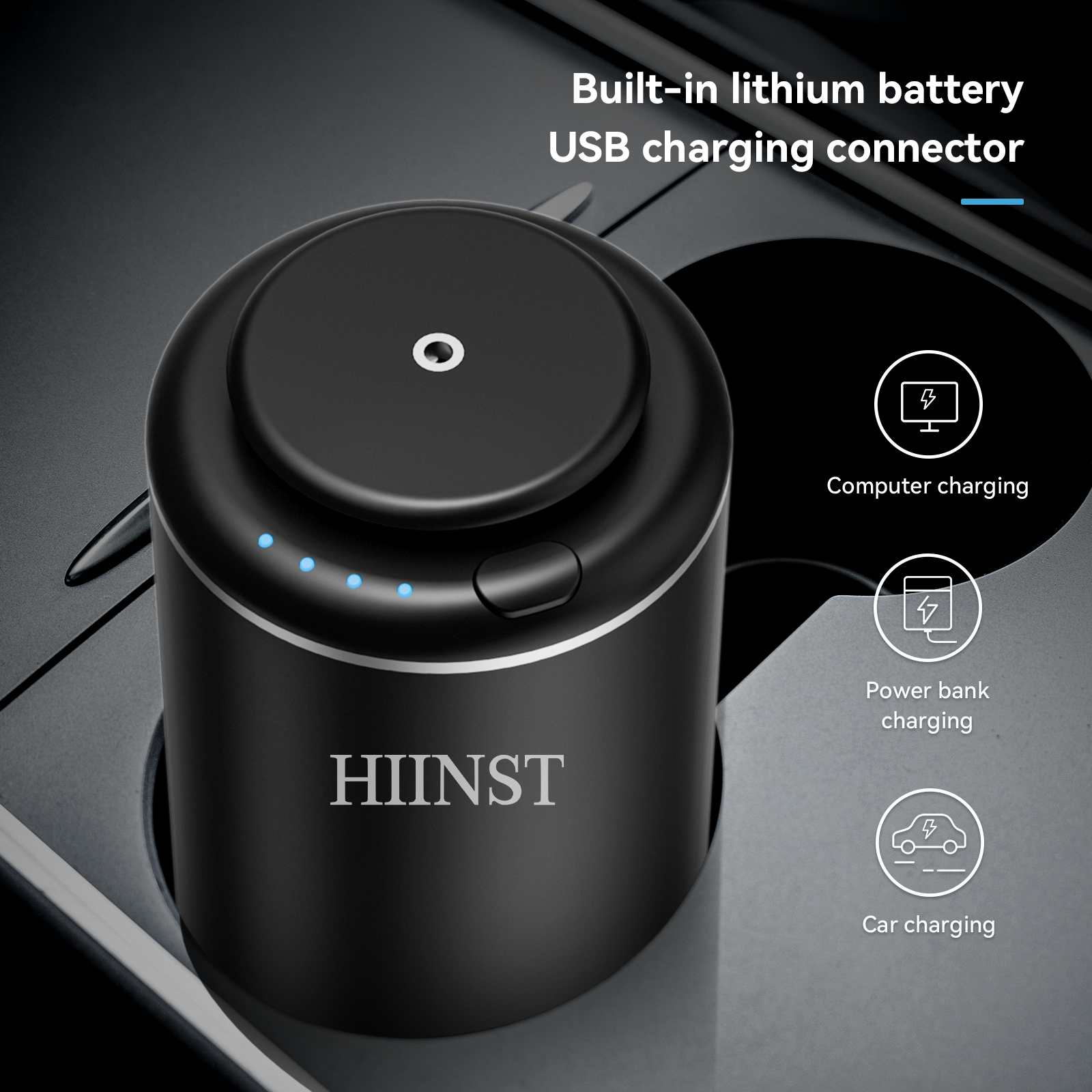 HIINST Luxury USB Rechargeable - Fragrance Perfume Car บทวิจารณ์และราคา