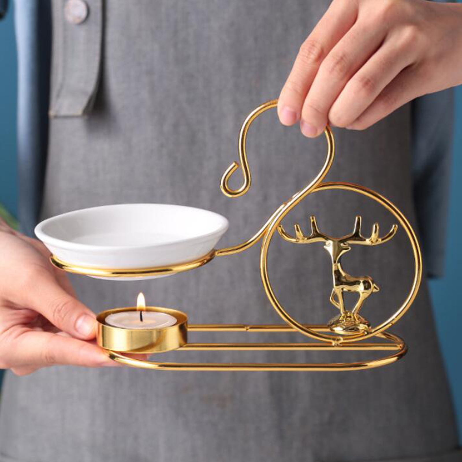 Modern Aromatic Oil Burner Dee - Perfume Fragrance Oils For Wax Melts บทวิจารณ์และราคา