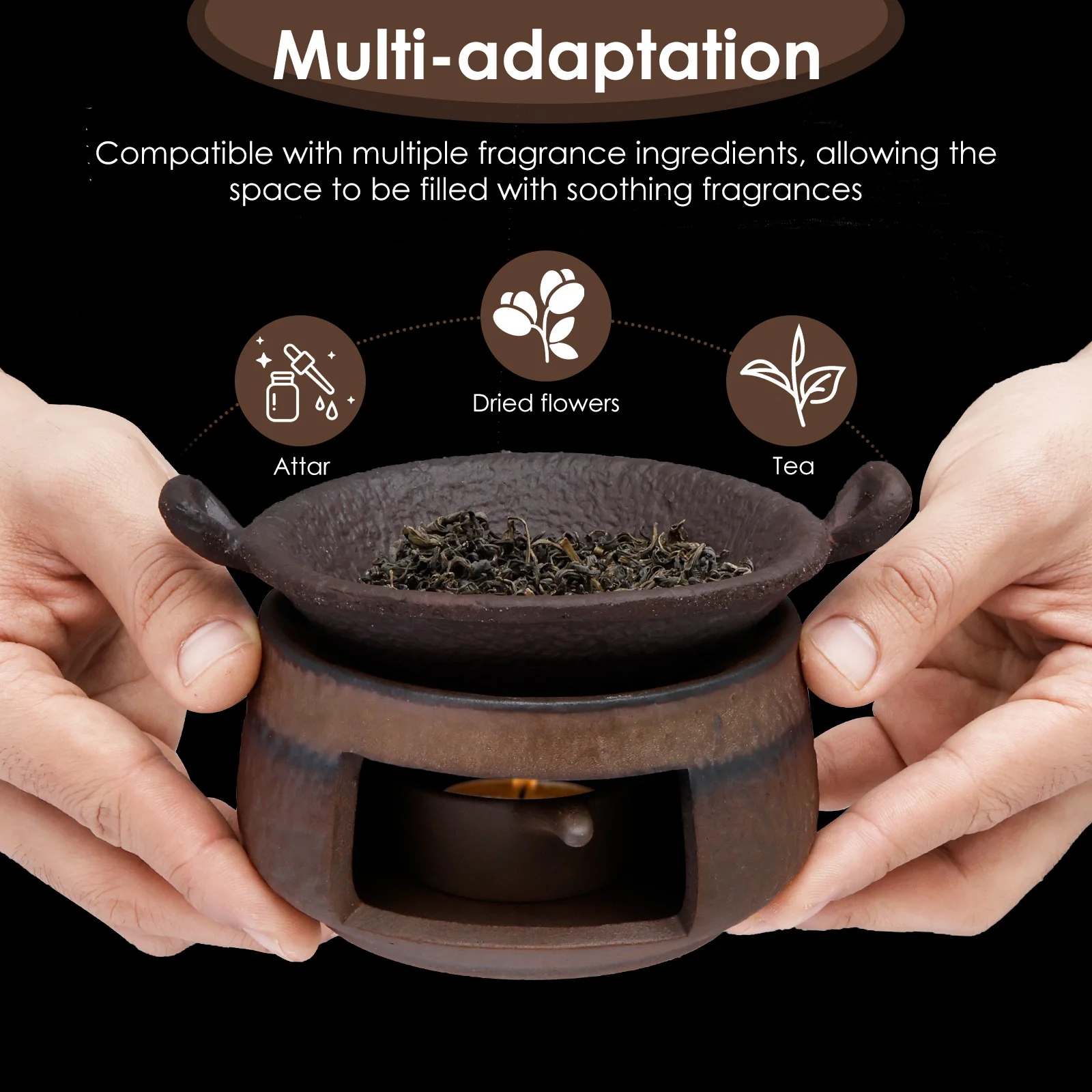 Ceramic Aromatherapy Stove Ess - Perfume Fragrance Oils For Candles บทวิจารณ์และราคา