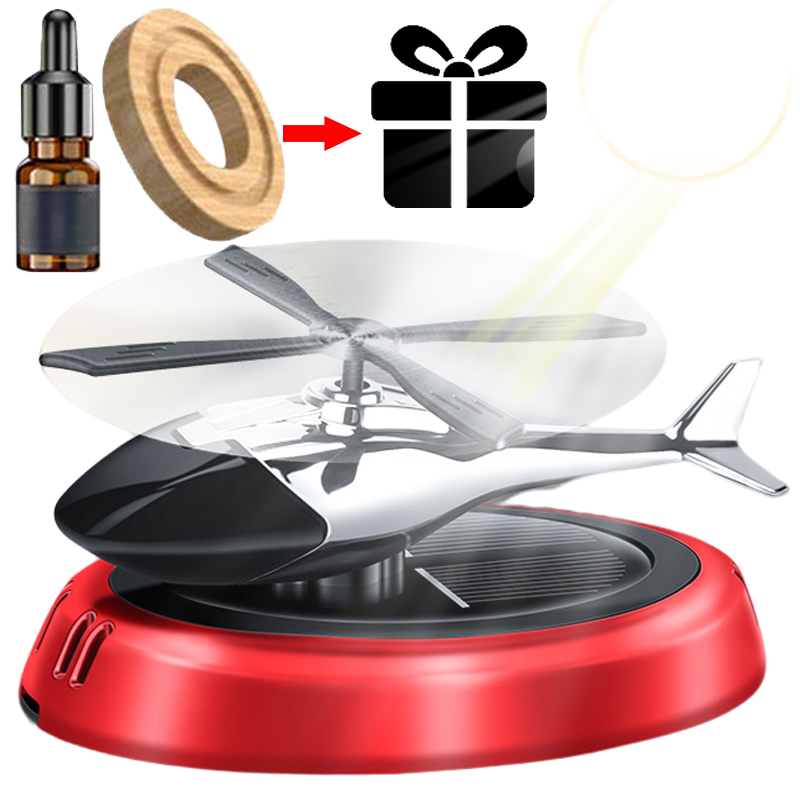 Helicopter Solar Rotating Car  - Perfume Gardenia Fragrance บทวิจารณ์และราคา