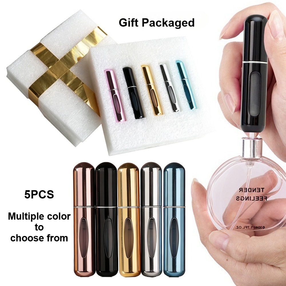 5Pcs Gift Packaged 5ml Refilla - Perfume Fine Fragrance บทวิจารณ์และราคา