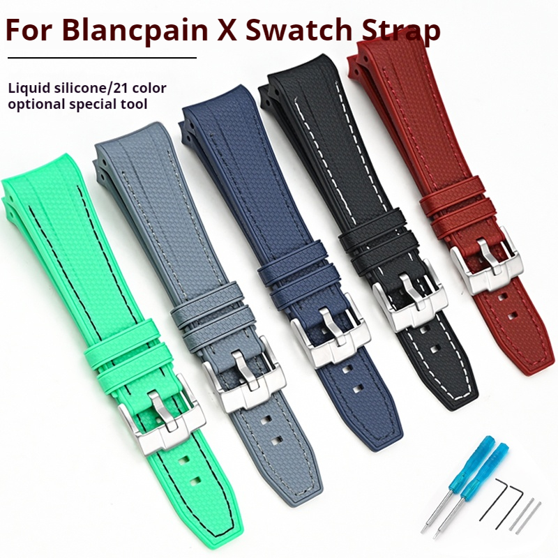 Rubber Silicone Watch Band for - Fragance X บทวิจารณ์และราคา